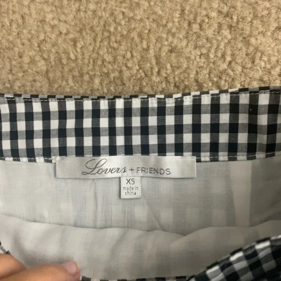 Lovers + Friends cinci ruffle gingham skirt - Picture 3 of 6